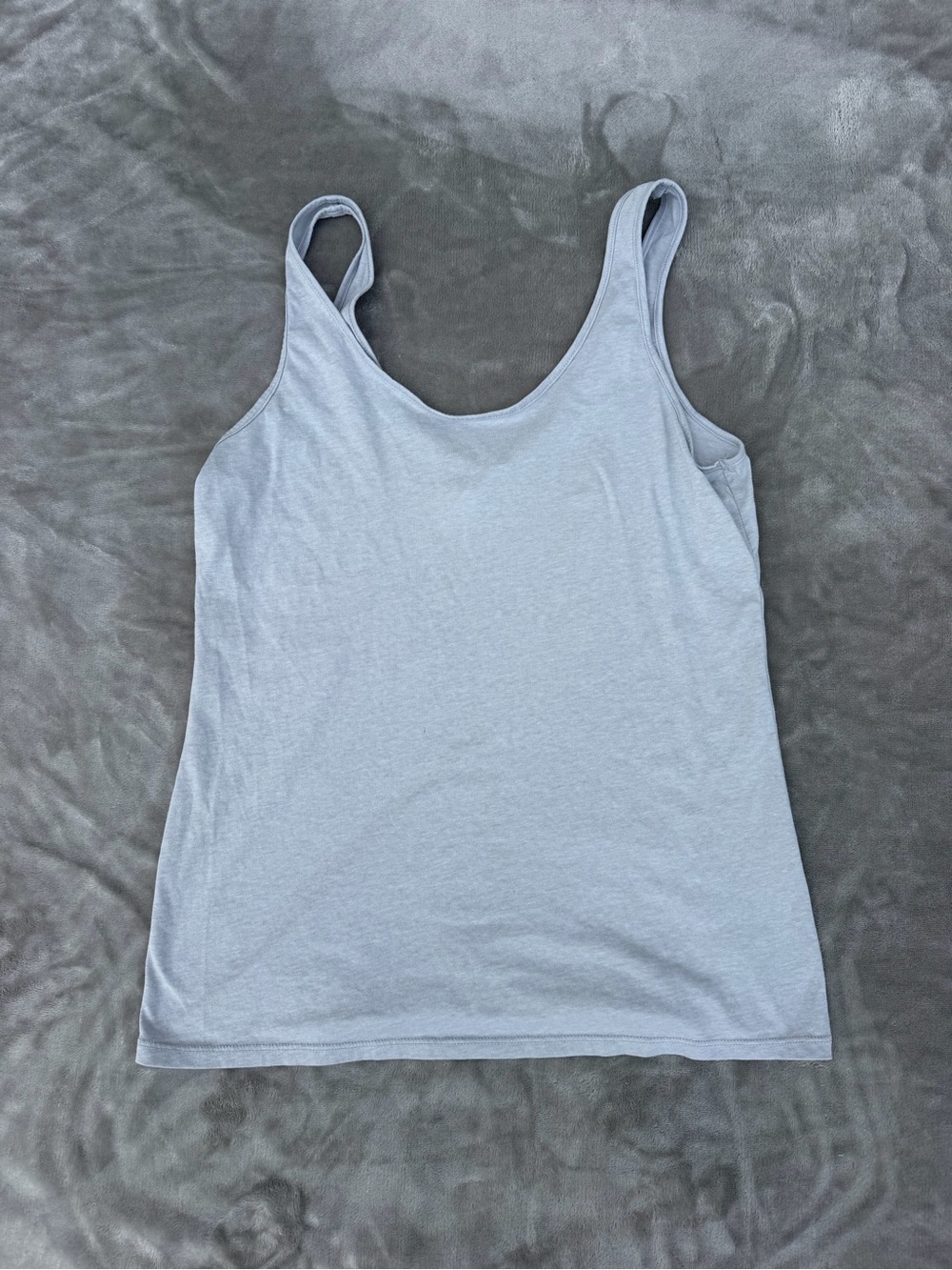 Fabletics White Scoop Tank Top